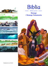 Biblia Wielkie opowieści Starego i Nowego testamentu - Brossier François, Laurent Blandine, Marchon Benoit | mała okładka
