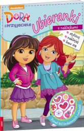 Dora i przyjaciele Ubieranki z naklejkami SDU-602 - zbiorowe opracowanie | mała okładka