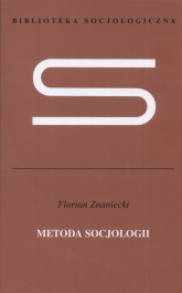 Metoda socjologii - Florian Znaniecki | mała okładka