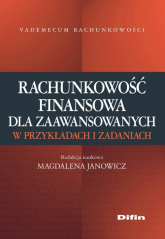 Rachunkowość finansowa dla zaawansowanych w przykładach i zadaniach -  | mała okładka