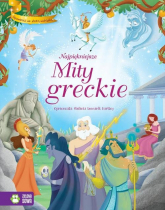 Opowieści ze złotą wstążką Najpiękniejsze mity greckie - Stefania Leonardi  Hartley | mała okładka