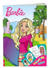 Barbie Kolorowanka i naklejki DPN-110 - zbiorowe Opracowanie | mała okładka