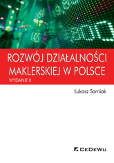 Rozwój działalności maklerskiej w Polsce - Łukasz Sarniak | mała okładka