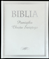 Biblia Pamiątka Chrztu Świętego - Lizzie Ribbons | mała okładka