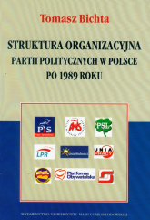Struktura organizacyjna partii politycznych w Polsce po 1989 roku - Tomasz Bichta | mała okładka