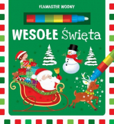 Flamaster wodny Wesołe Święta - | mała okładka