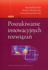 Poszukiwanie innowacyjnych rozwiązań - Boratyńska-Sala Anna, Wasilewska Barbara | mała okładka