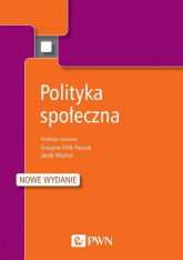Polityka społeczna - Firlit-Fesnak Grażyna, Męcina Jacek | mała okładka