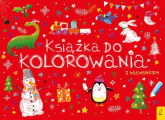 Książka do kolorowania z bałwankiem - | mała okładka