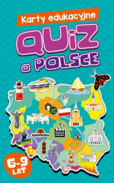 Karty edukacyjne Quiz o Polsce - Majewska Maria | mała okładka