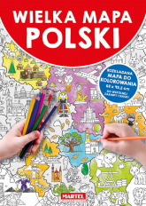 Wielka mapa Polski - | mała okładka