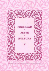 Przekład - Język - KulturaTom 5 -  | mała okładka