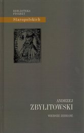 Wiersze zebrane - Andrzej Zbylitowski | mała okładka