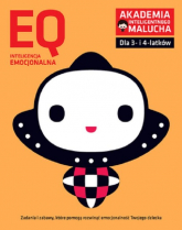 EQ Inteligencja emocjonalna dla 3-4 latków nowe zabawy z poradami psychologa. Książka z naklejkami. - | mała okładka