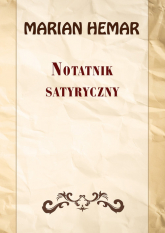 Notatnik satyryczny Wybór wierszy z lat 1946–1961 - Marian Hemar | mała okładka