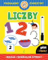 Liczby Pisz i zmazuj - | mała okładka