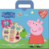Świnka Peppa Kocham naklejać - | mała okładka