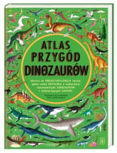 Atlas przygód dinozaurów - Emily Hawkins | mała okładka