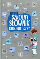Szkolny słownik ortograficzny klasy 4-8 - | mała okładka