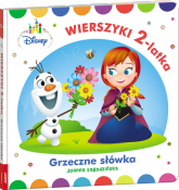 Disney Maluch Wierszyki 2-latka Grzeczne słówka HOPS-9201 - Joanna Łagodzińska | mała okładka