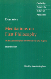 Descartes Meditations on First Philosophy - John Cottingham | mała okładka