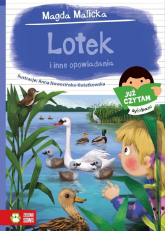 Już czytam sylabami Lotek i inne opowiadania - Magda Malicka | mała okładka