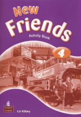 New Friends 4 Activity Book Szkoła podstawowa - Liz Kilbey | mała okładka