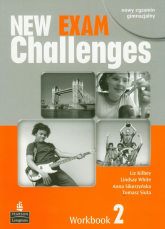 New Exam Challenges 2 Workbook z płytą CD Gimnazjum - Sikorzyńska Anna | mała okładka