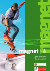 Magnet 4 Język niemiecki Podręcznik z 2 płytami CD Gimnazjum - Giorgio Motta | mała okładka