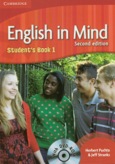 English in Mind 1 Student's Book + DVD - Puchta Herbert, Stranks Jeff | mała okładka