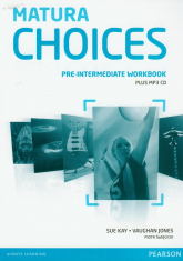 Matura Choices Pre-Intermediate Workbook with MP3 CD - Jones Vaughan, Kay Sue | mała okładka