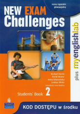 New Exam Challenges 2 Student's Book + MyEnglishLab Gimnazjum - Harris Michael, Mower David, Sikorzyńska Anna | mała okładka