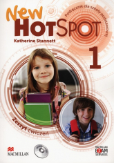New Hot Spot 1 Zeszyt ćwiczeń z płytą CD Szkoła podstawowa - Katherine Stannet | mała okładka