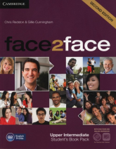 face2face Upper Intermediate Student's Book with online workbook +DVD - Cunningham Gillie, Redston Chris | mała okładka