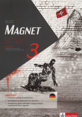 Magnet Smart 3 Smartbook Rozszerzony zeszyt ćwiczeń + DVD - Giorgio Motta | mała okładka