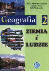 Ziemia i ludzie Geografia 2 Podręcznik Gimnazjum - Krynicka-Tarnacka Teresa, Wnuk Grażyna, Wojtkowicz Zofia | mała okładka