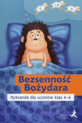 Między nami Bezsenność Bożydara Dyktanda dla uczniów 4-6 - Katarzyna Skurkiewicz | mała okładka