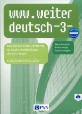 www.weiter_deutsch 3 Nowa edycja Materiały ćwiczeniowe Gimnazjum - Kozubska, Krawczyk, Zastąpiło | mała okładka