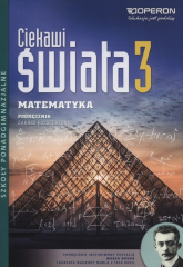 Ciekawi świata Matematyka 3 Podręcznik zakres rozszerzony Szkoły ponadgimnazjalne - Henryk Pawłowski | mała okładka