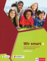 Wir Smart Język niemiecki 4 Podręcznik dla klasy VII z płytą CD Szkoła podstawowa - Giorgio Motta | mała okładka