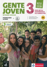 Gente Joven 3 Podręcznik wieloletni z płytą CD Gimnazjum - Alonso Arija Encina, Martinez Salles Matilde | mała okładka
