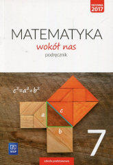 Matematyka wokół nas 7 Podręcznik Szkoła podstawowa - Drążek Anna | mała okładka