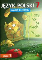 Język polski 7 Nauka o języku Część 1 Ćwiczenia szkoła podstawowa - Szulc Ma | mała okładka