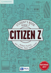 Citizen Z Klasa 7 Student's Book Szkoła podstawowa - Lewis-Jones Peter, Puchta Herbert, Stranks Jeff | mała okładka