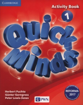 Quick minds 1 Activity Book Szkoła podstawowa - Gerngross Gunter, Lewis-Jones Peter, Puchta Herbert | mała okładka
