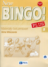 New Bingo!2 Plus2 Materiały ćwiczeniowe z płytą CD Szkoła podstawowa - Anna Wieczorek | mała okładka