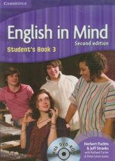 English in Mind 3 Student's Book with DVD-ROM - Puchta Herbert, Stranks Jeff | mała okładka