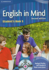 English in Mind 5 Student's Book + DVD-ROM - Puchta Herbert, Stranks Jeff | mała okładka