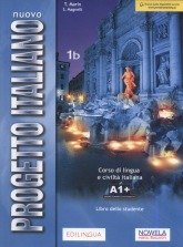 Nuovo Progetto Italiano 1B Podręcznik Szkoła ponadpodstawowa - Martin T., Magnelli S. | mała okładka