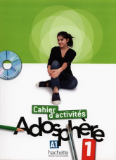 Adosphere 1 Ćwiczenia z płytą CD Gimnazjum - Himber Celine, Poletti Marie-Laure | mała okładka